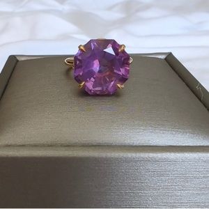 Tiffany’s Amethyst and Rose Gold Sparkler Ring